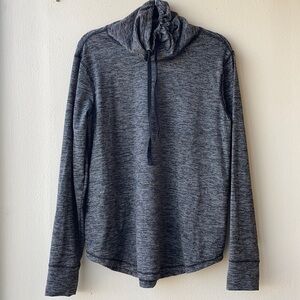 Old navy active wear long sleeve grey top